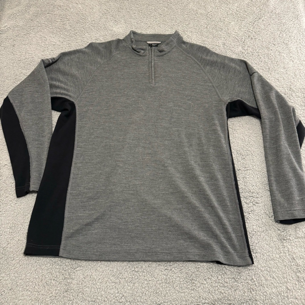 Nike Golf Gray Pullover Sweater Wool Oregon Classic Men’s‎ Size Large